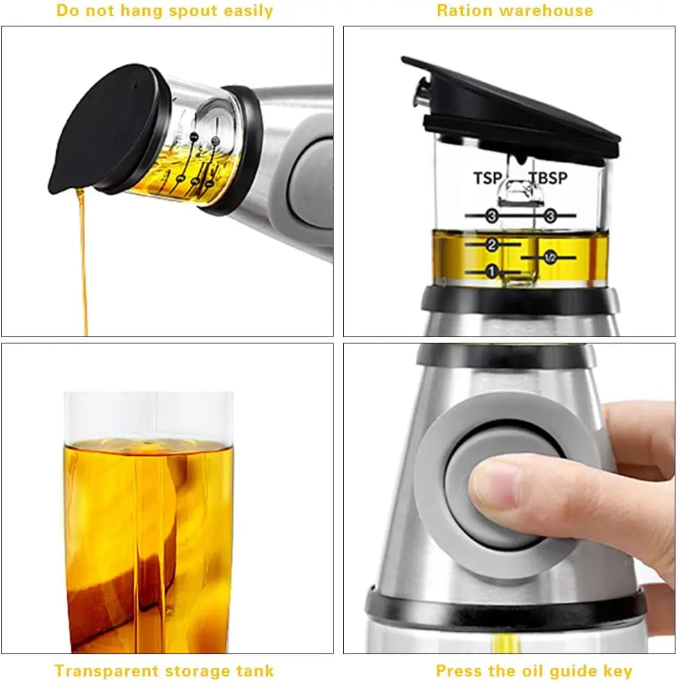 Olier Oil Bottlle Kitchen Supplies Olive Oil Sprayer Kitchen Dispenser for Kitchen Convenience Bottle for Oil Bottle Dispenser